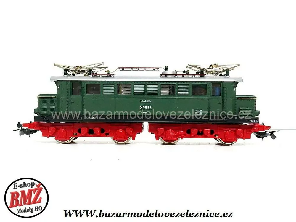 PIKO DDR - DC - Elektrická lokomotiva BR 244 068 DR -HO