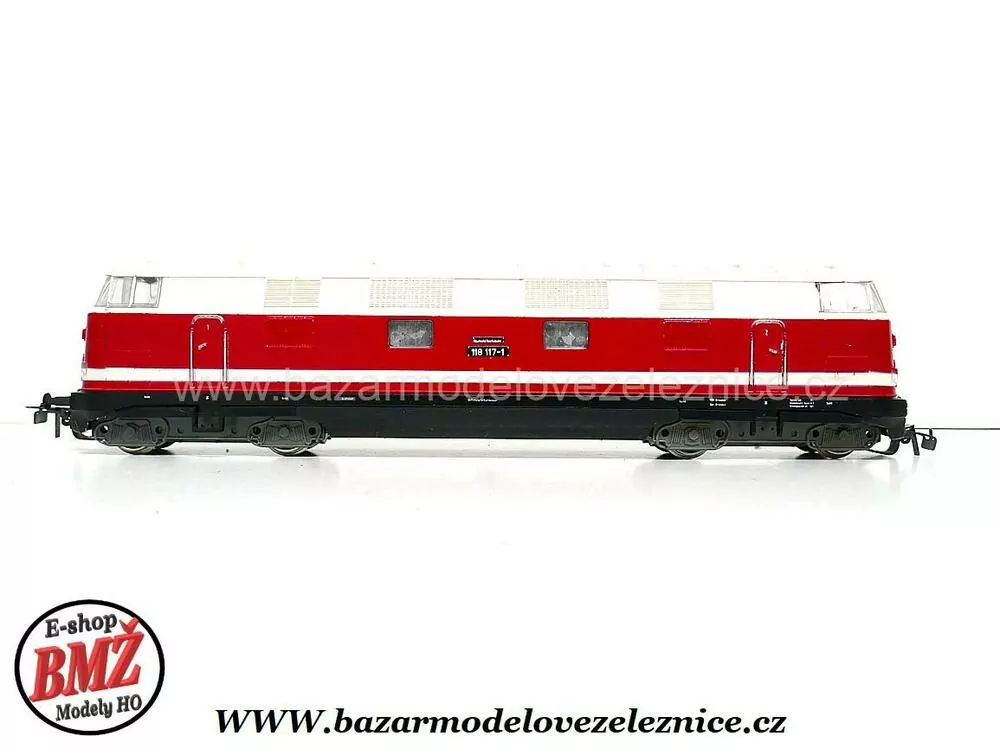 Piko DDR - DC - Dieselová lokomotiva BR 118 117 DR - HO