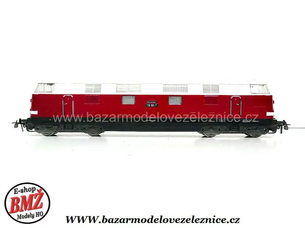Piko DDR - DC - Dieselová lokomotiva BR 118 181 DR - HO