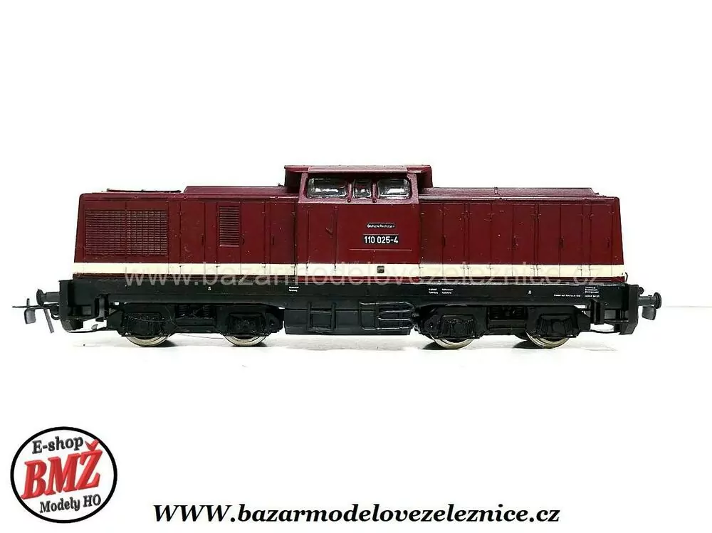 PIKO DDR - DC - Dieselová lokomotiva BR 110 025 DR - HO