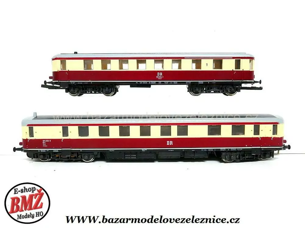 PIKO DDR - DC - Dieselová souprava BR 185 DR - HO