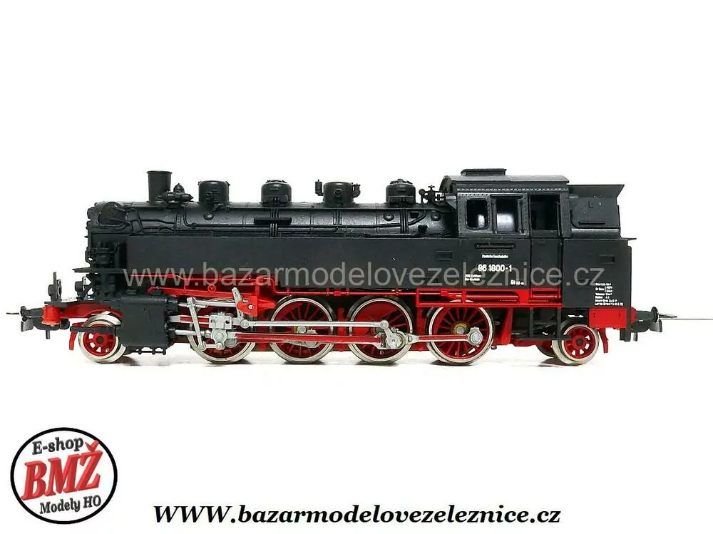 Piko DDR - DC - Parní lokomotiva BR 86 1800 DR  - HO