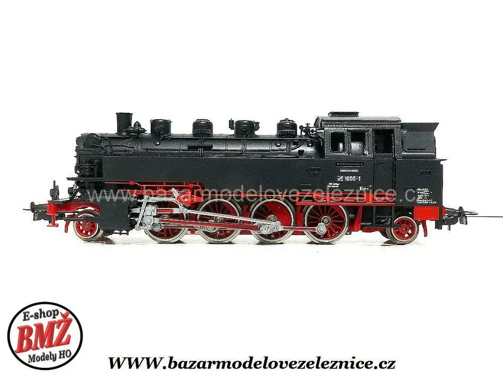 Piko DDR - DC - Parní lokomotiva BR 86 1800 DR - HO