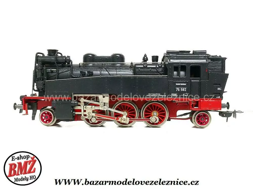 Piko DDR - DC - Parní lokomotiva BR 75 582 DR - HO