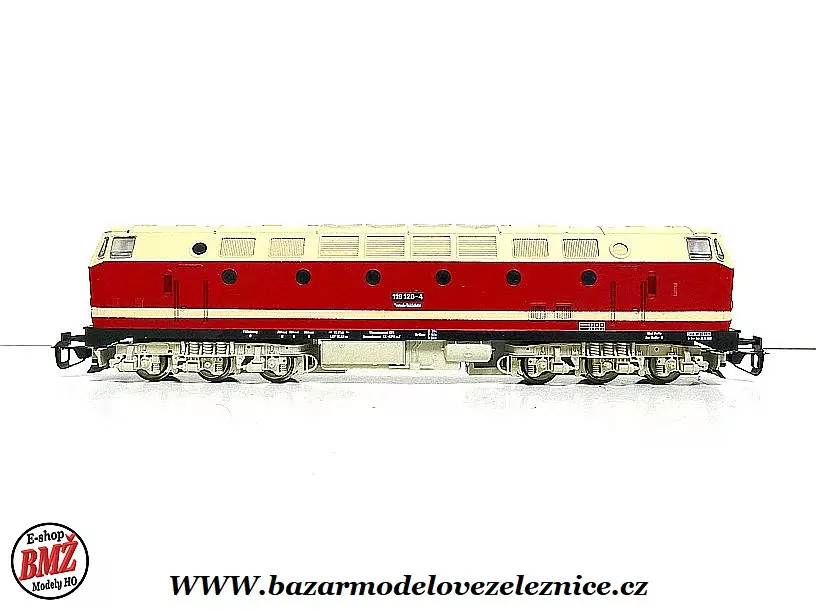BTTB - Dieselová lokomotiva BR 119 120 DR - TT