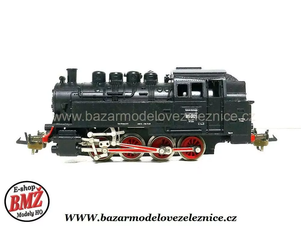 Zeuke - DC - Parní lokomotiva BR 81 001 DR - TT