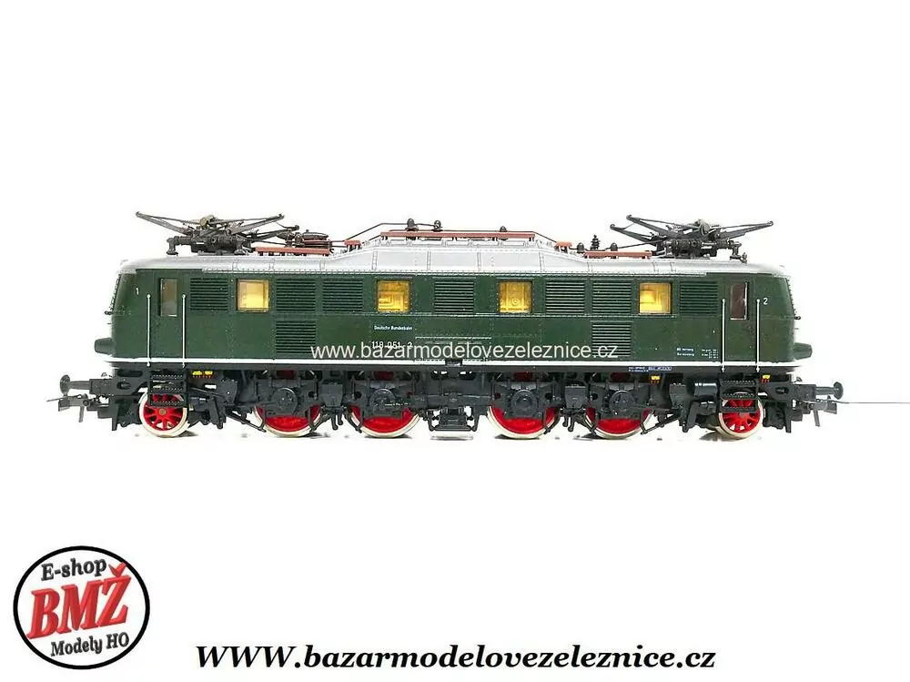 Roco - DC - Elektrická lokomotiva BR 118 051 DB - HO