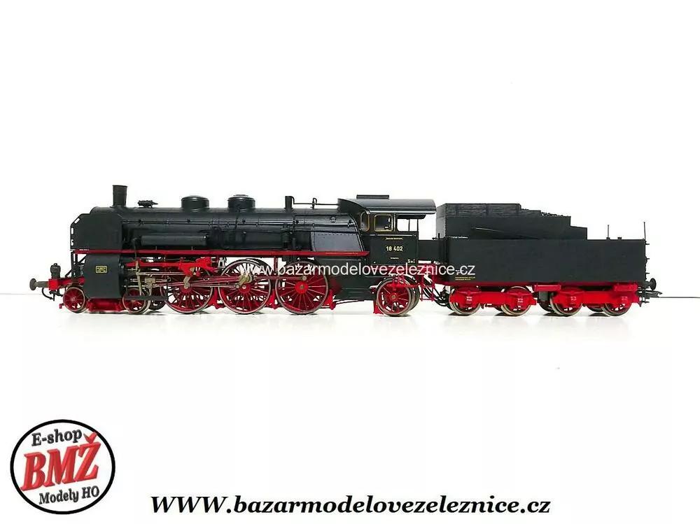 Roco -DCC + ZVUK -  Parní lokomotiva BR 18 402 DRG - HO