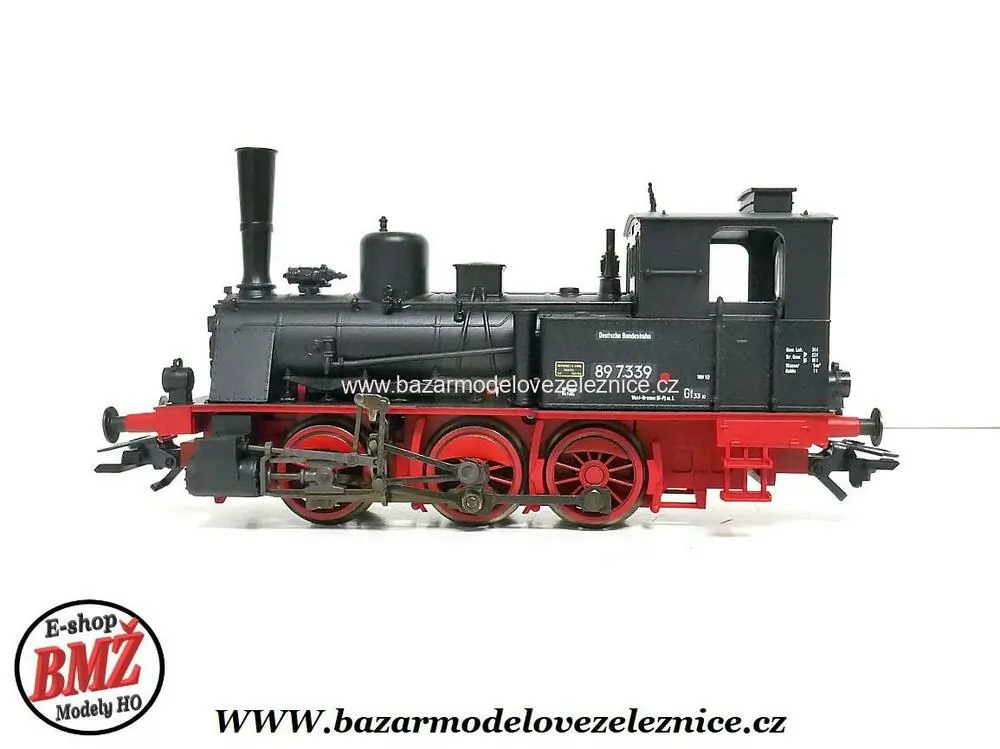 Trix - DCC + ZVUK - Parní lokomotiva BR 89 7339 DB - HO