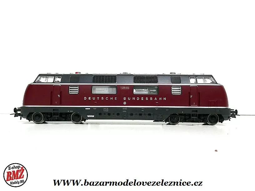 Roco. - DCC - Dieselová lokomotiva V 200 052 DB - HO