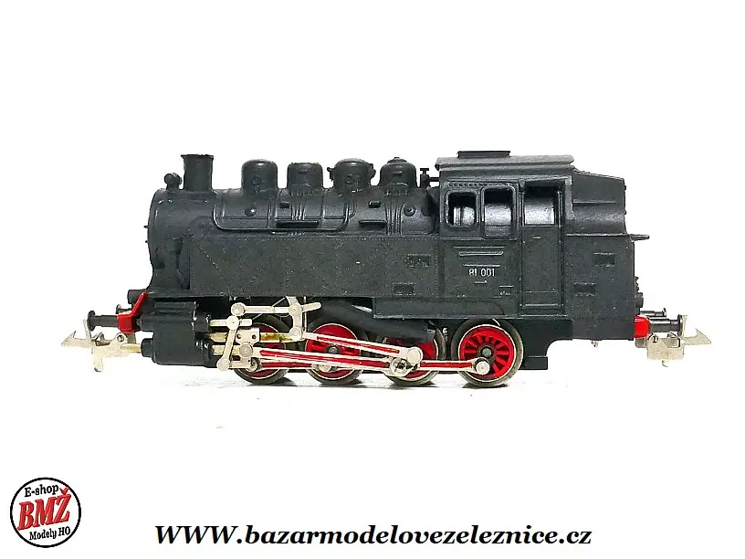 Zeuke - DC - Parní lokomotiva BR 81 001 DR - TT