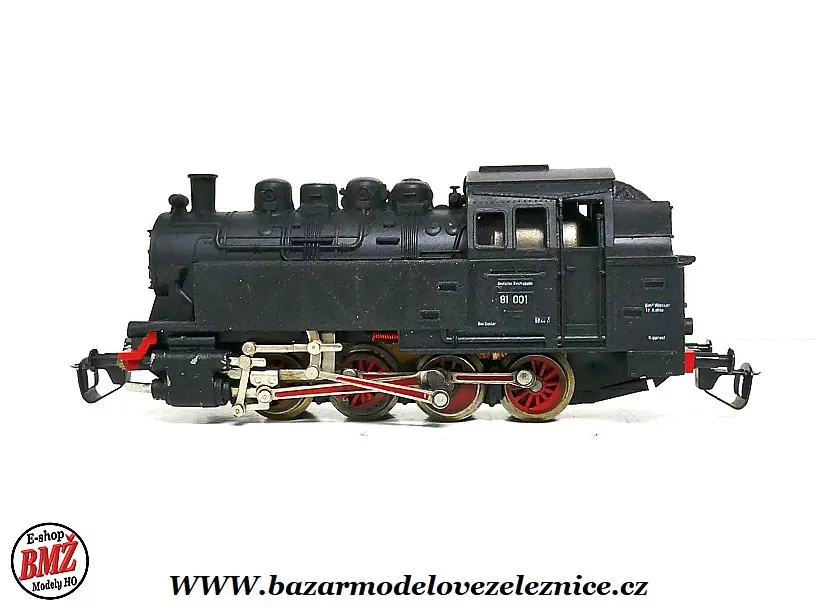 Zeuke - DC - Parní lokomotiva BR 81 001 DR - TT