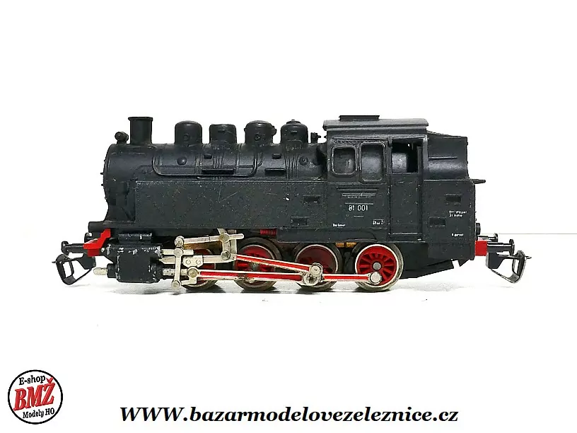BTTB - Parní lokomotiva BR 81 001 DR - TT