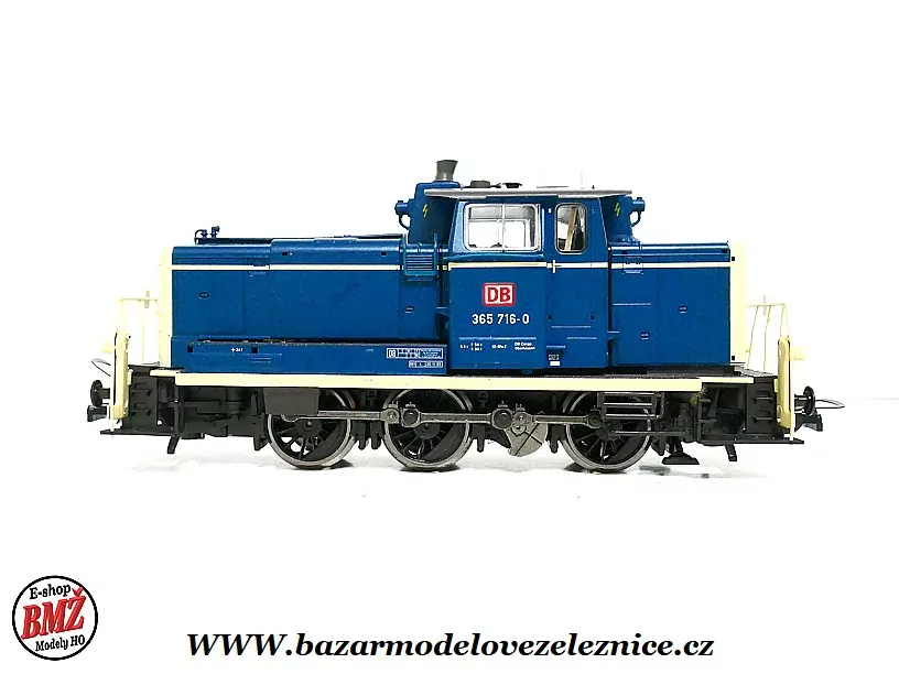 Roco - DSS - Dieselová lokomotiva BR 365 716 DB - HO