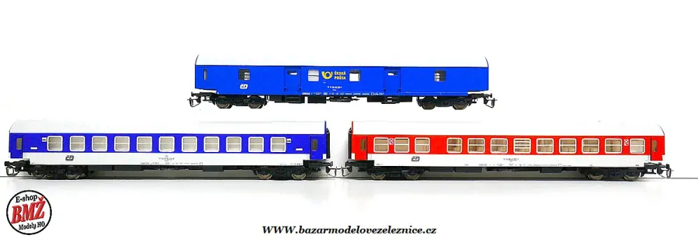 Tillig - Set 3 os. vozů ČD - TT