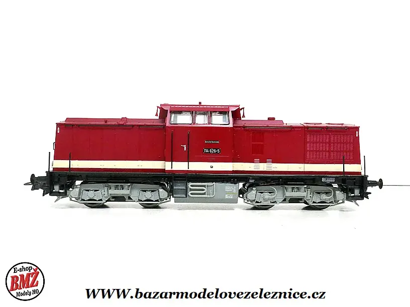 Roco - DSS - Dieselová lokomotiva BR 114 626 DR - HO