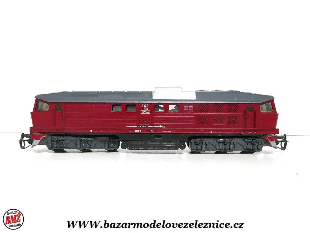 BTTB - Dieselová lokomotiva T 679 ČSD - TT