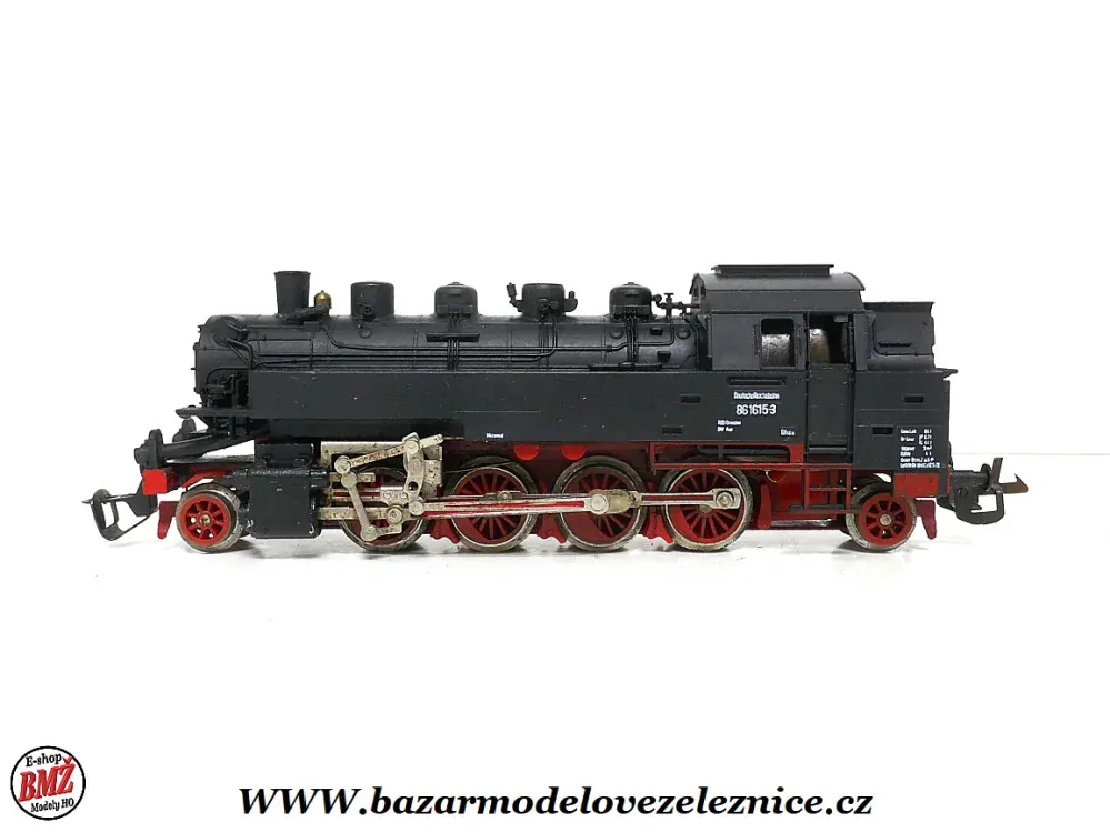 BTTB - Parní lokomotiva BR 86 1615 DR - TT