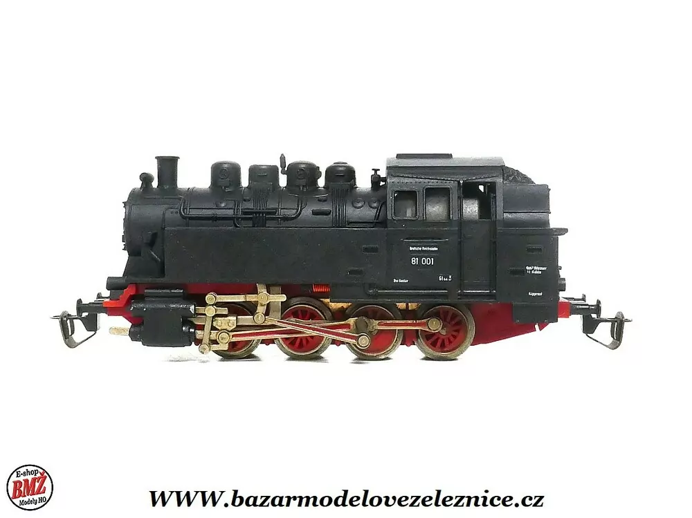 BTTB - Parní lokomotiva BR 81 004 DR - TT