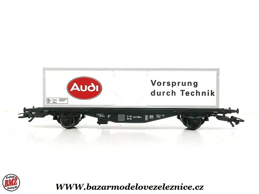 Marklin - Kontejnerový vůz DB Audi - HO