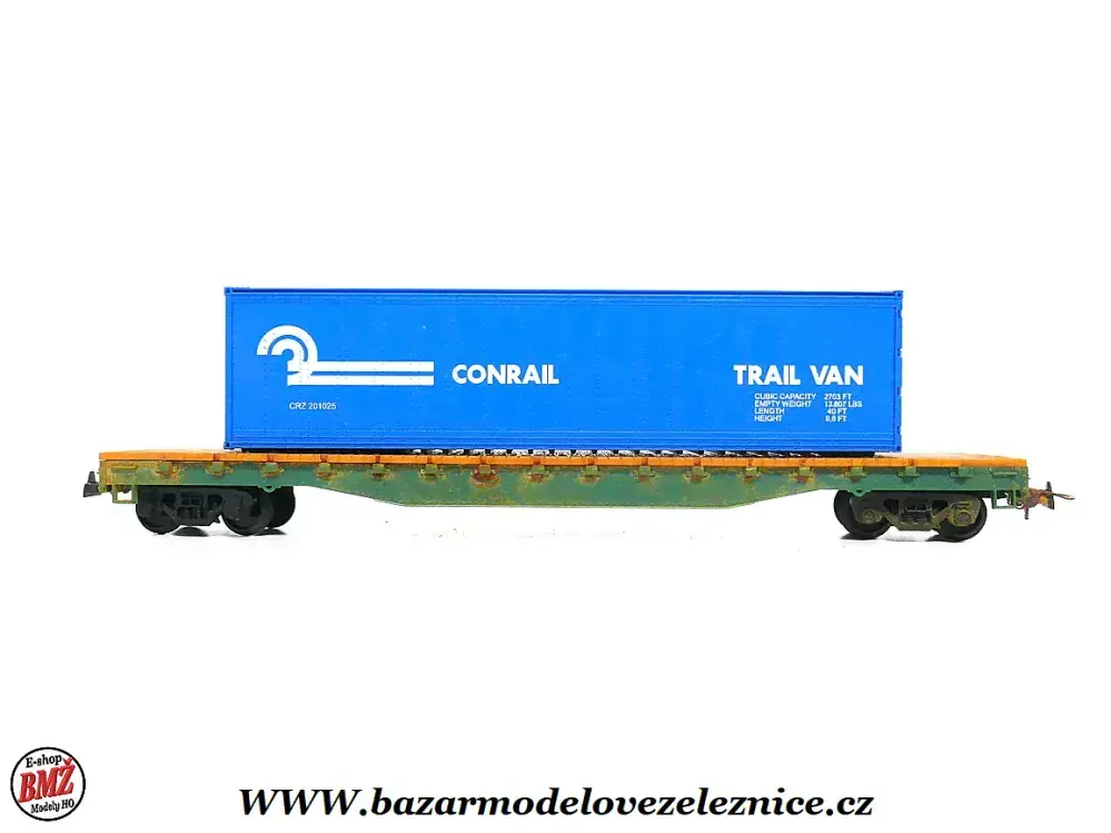 Mehano - Kontejnerový vůz Conrail - HO