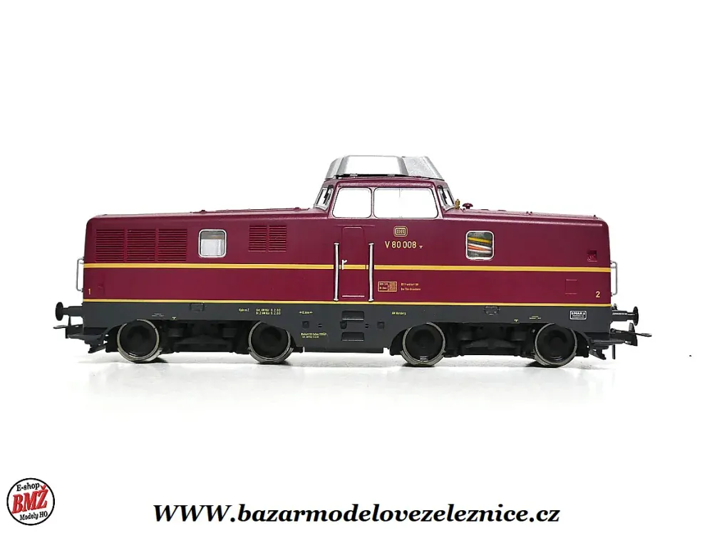 Roco - DCC - Dieselová lokomotiva V 80 008 DR - HO