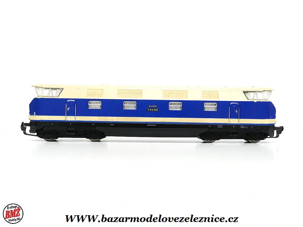 PIKO DDR - DC - Dieselová lokomotiva V 180 059 DR - HO
