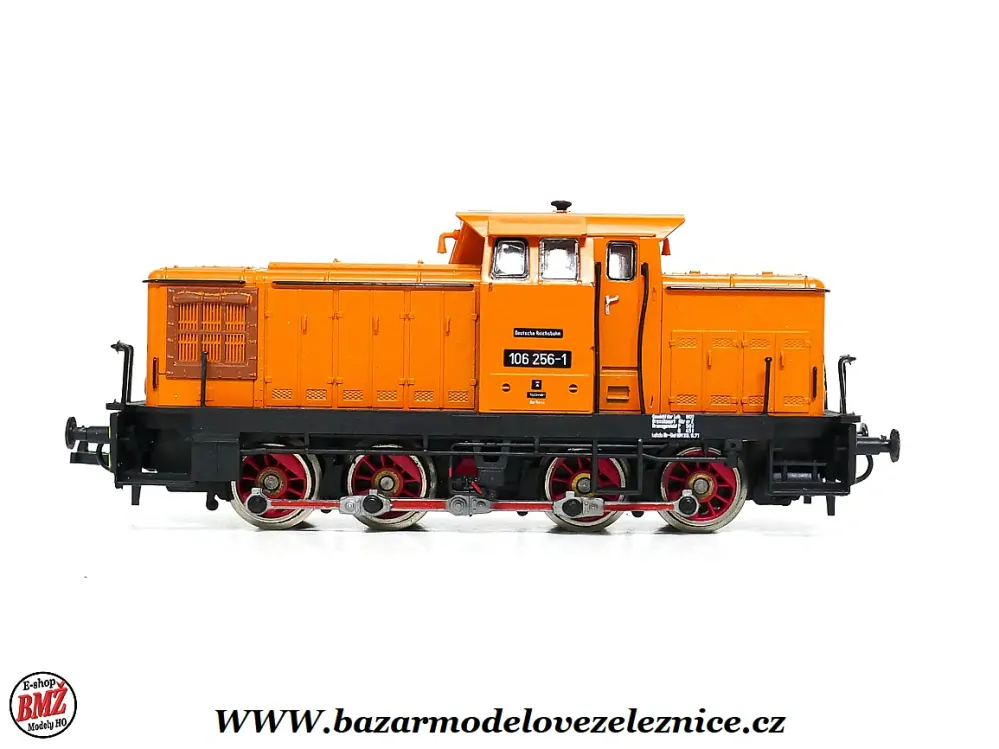 Piko DDR - DC - Dieselová lokomotiva BR 106 256 DR - HO