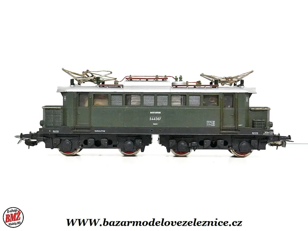 PIKO DDR - DC - Elektrická lokomotiva E 44 087 DR -HO