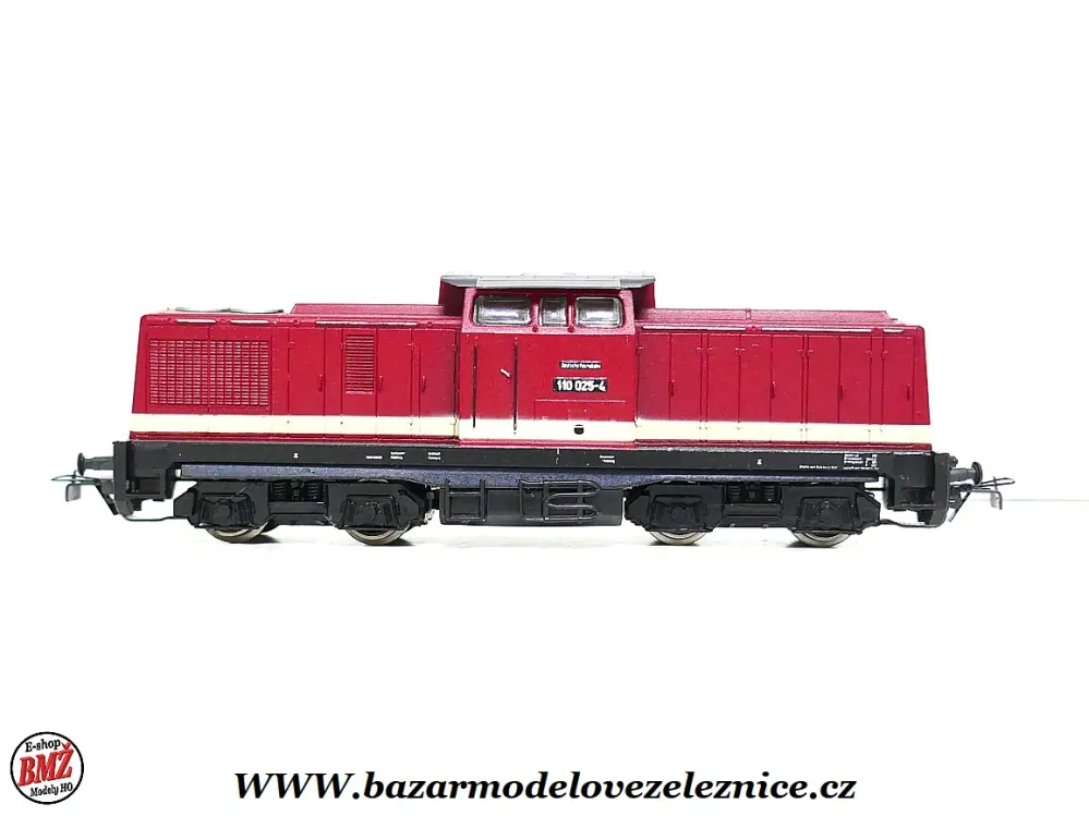 PIKO DDR - DC - Dieselová lokomotiva BR 110 025 DR - HO