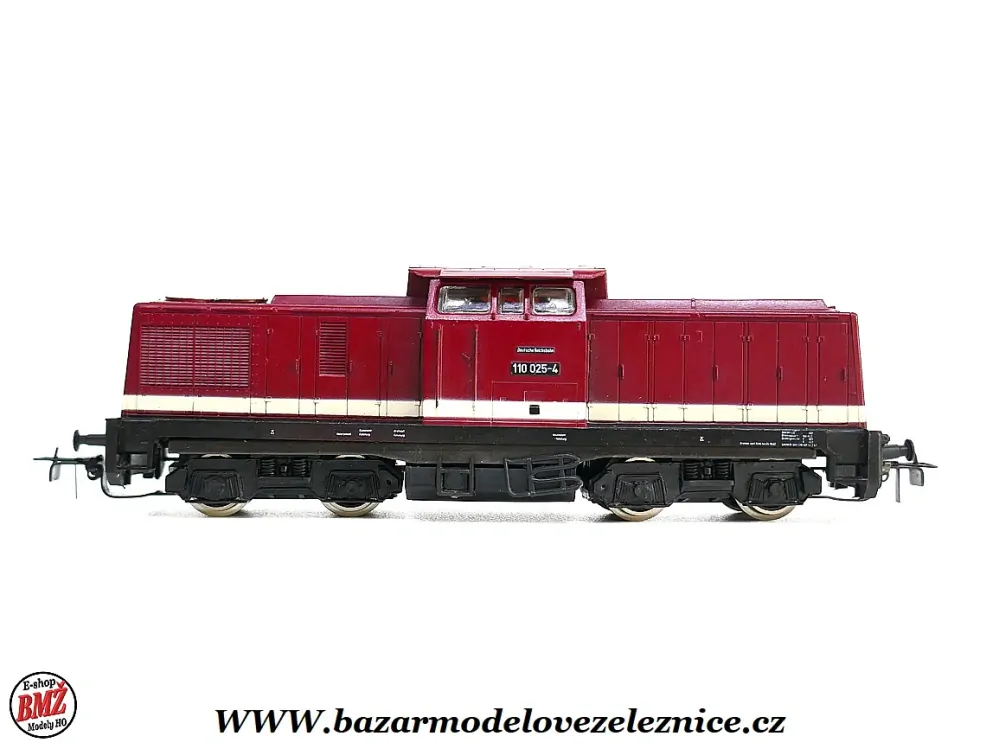 PIKO DDR - DC - Dieselová lokomotiva BR 110 025 DR - HO