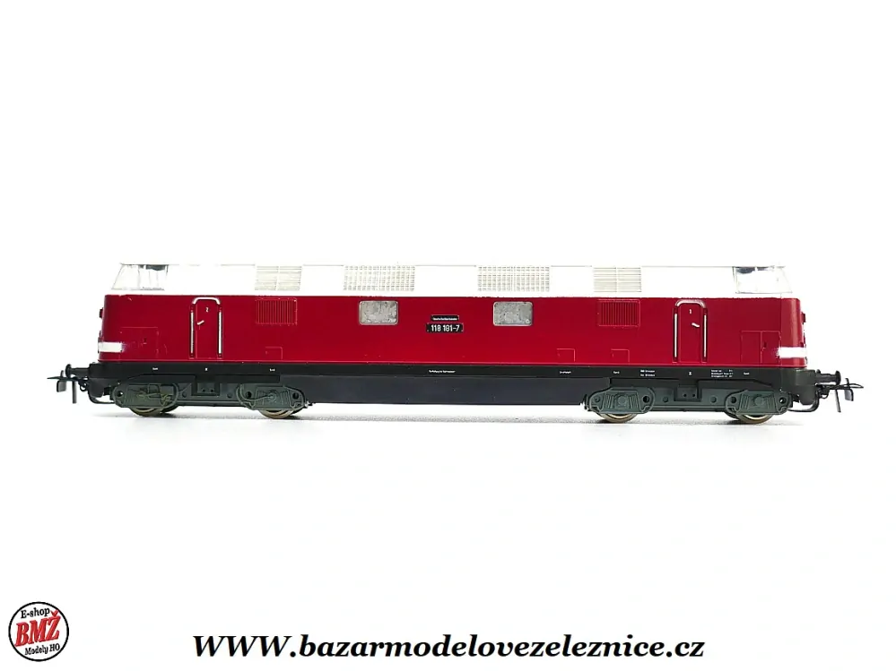PIKO DDR - DC  - Dieselová lokomotiva BR 118 181  DR - HO