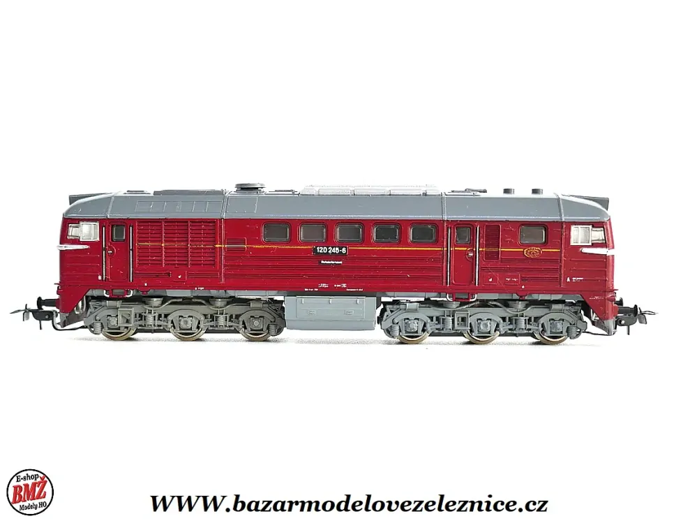 Piko DDR - DC - Dieselová lokomotiva BR 120 245 DR - HO