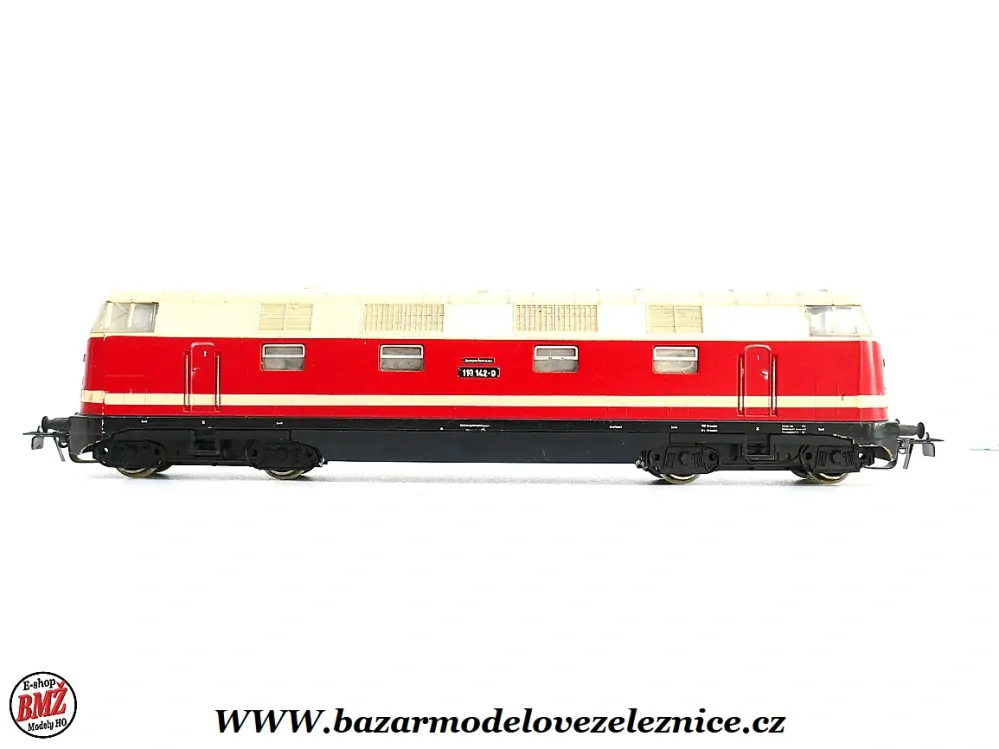 PIKO DDR - DC - Dieselová lokomotiva BR 118 142 DR - HO