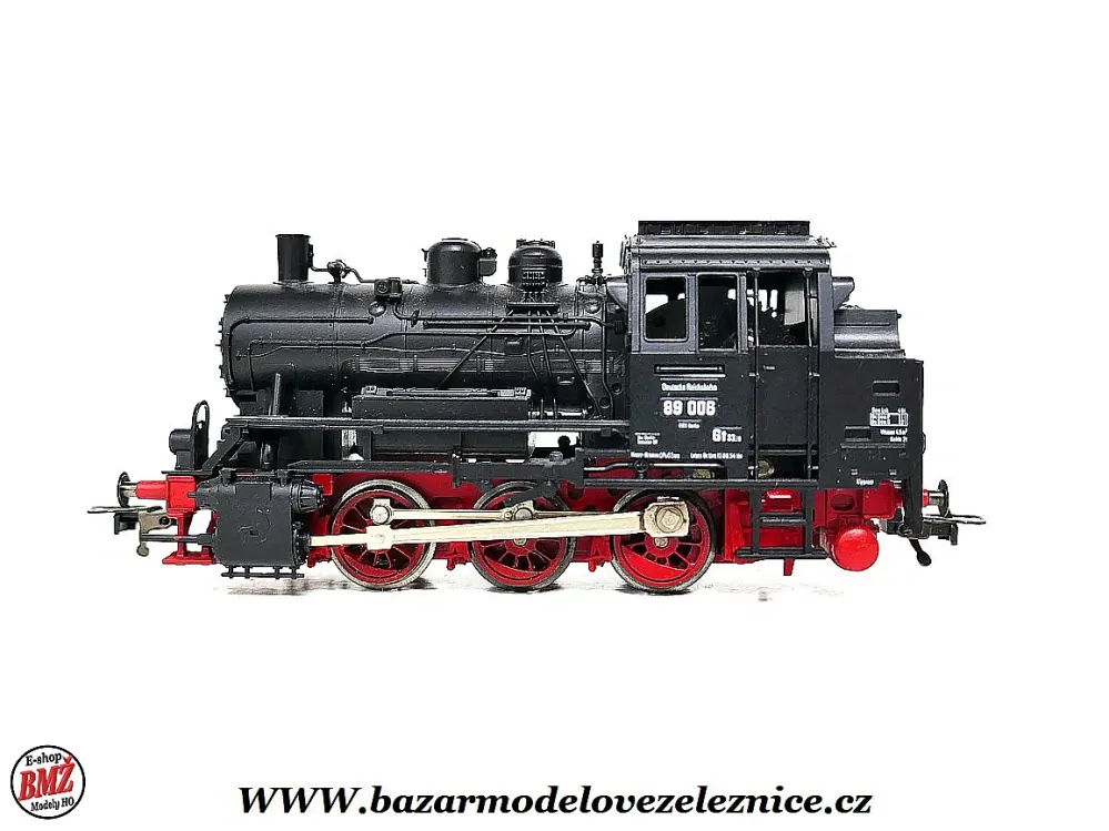 Fleischmann  - DC - Parní lokomotiva BR 89 006 DR - HO