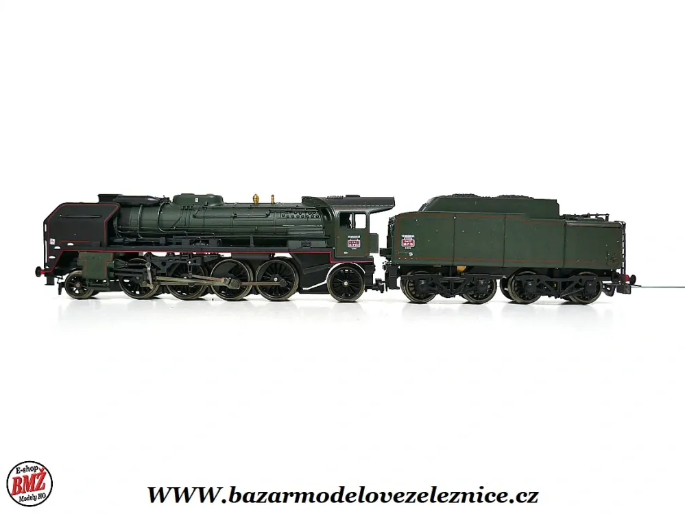 Jouef - DC - Parní lokomotiva Serie 141.P.102 SNCF - HO