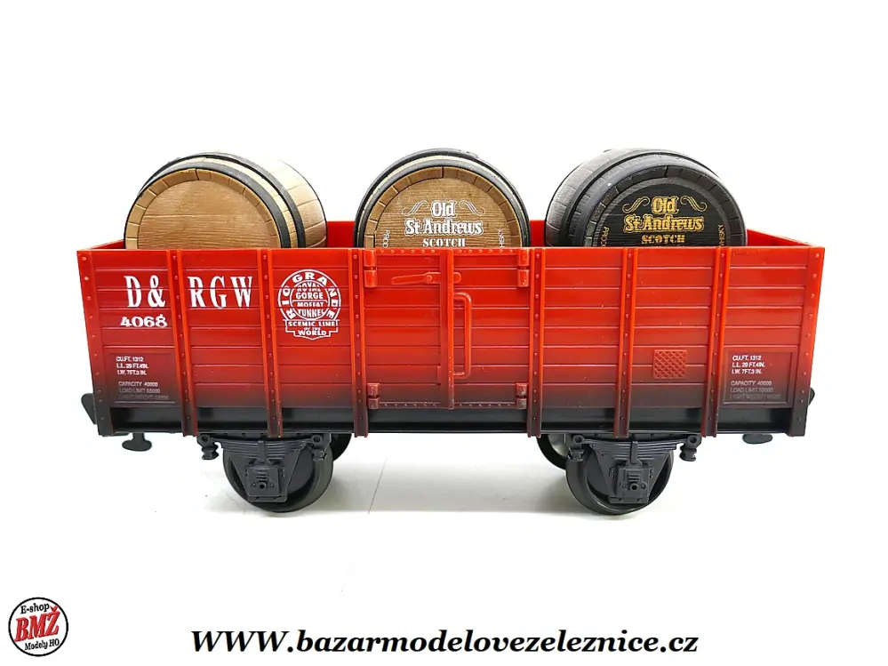 ? - Nákladní vůz s sudama Whisky - G