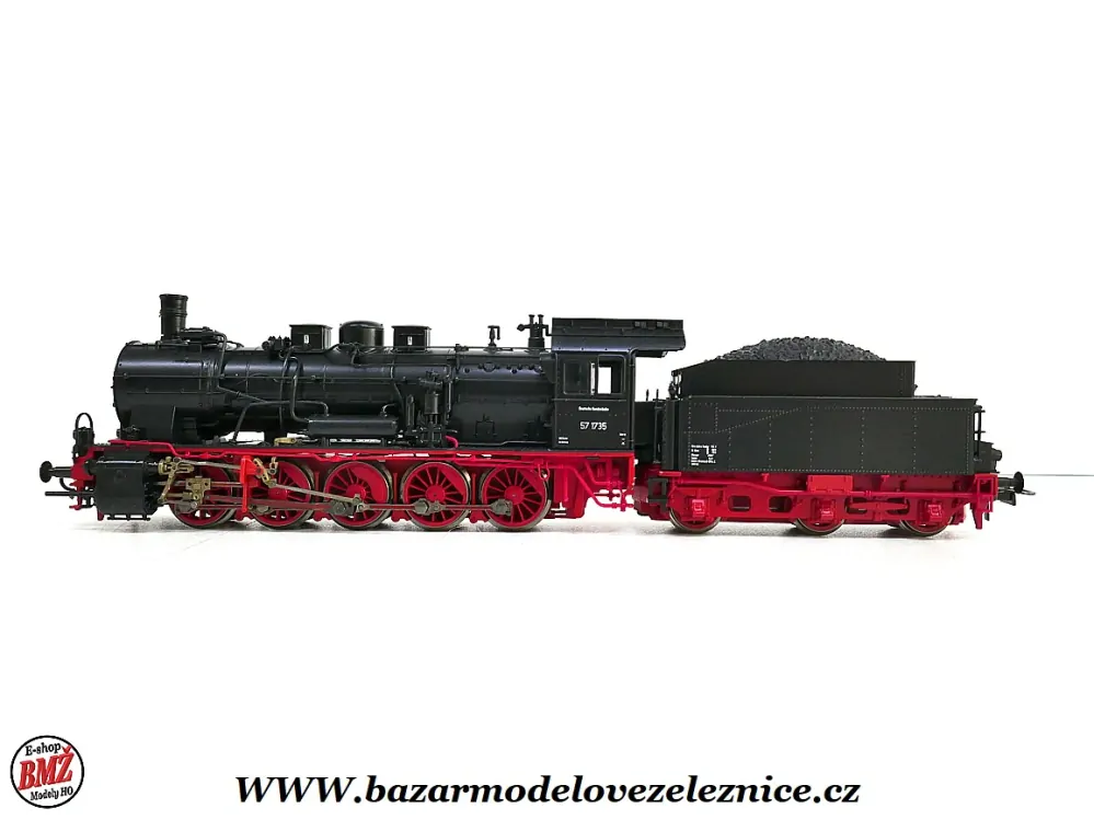 Roco -DSS -  Parní lokomotiva BR 57 1735DR - HO