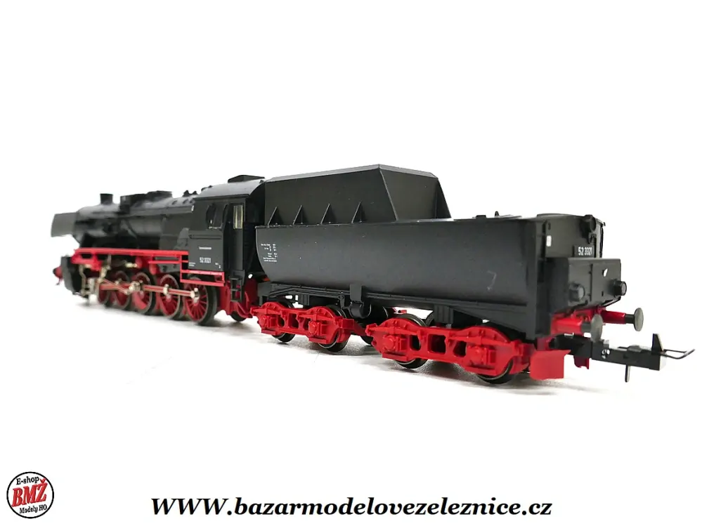 Trix - DSS - Parní lokomotiva BR 52 3321 + sněhová fréza + tendr- HO