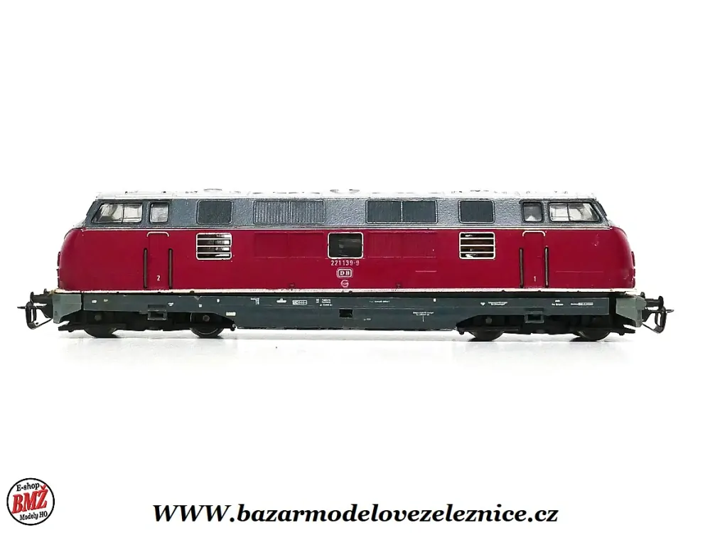 BTTB - Dieselová lokomotiva V 221 139 DB- TT