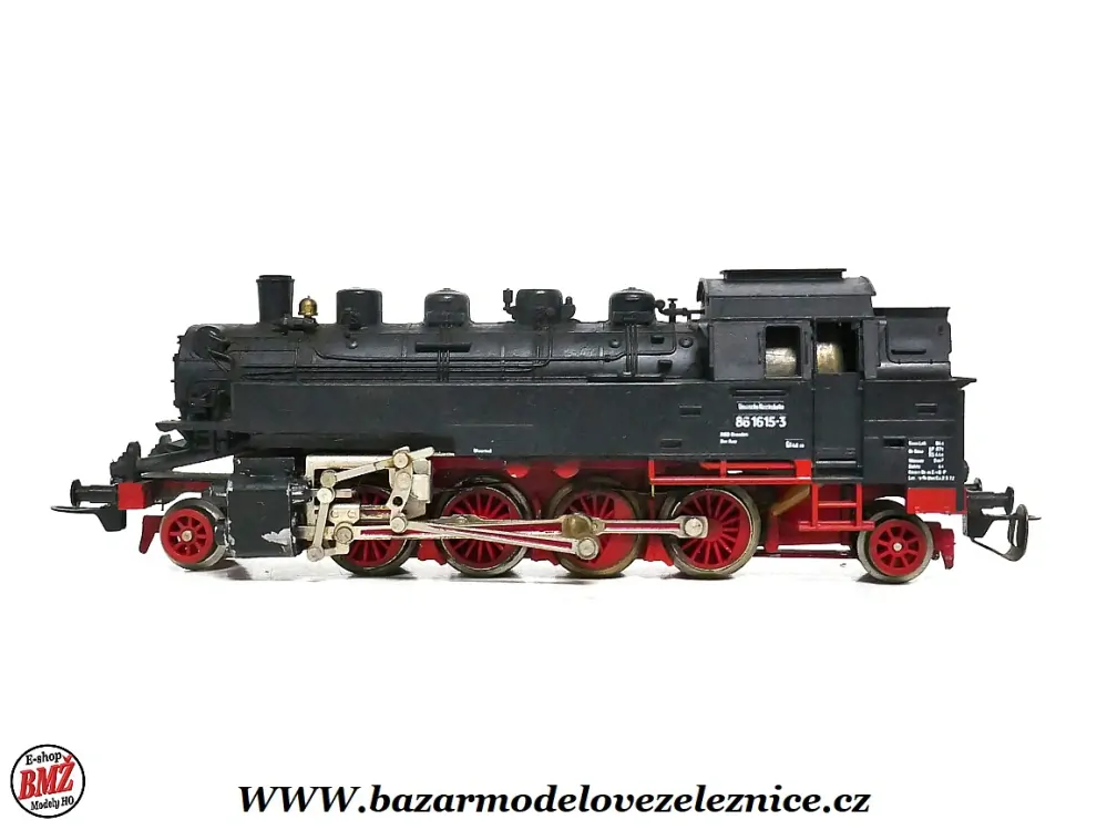 BTTB - Parní lokomotiva BR 86 1615 DR - TT