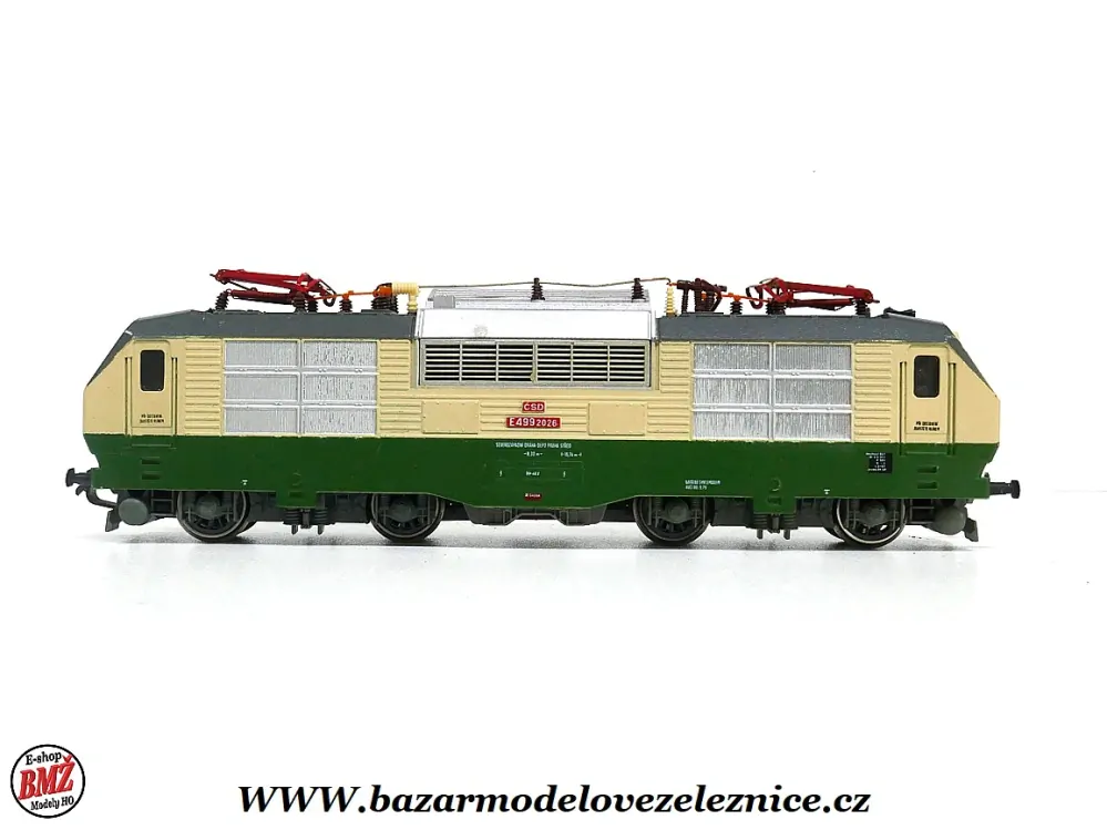 Piko DDR - DC - Elektrická lokomotiva E 499 ČSD - HO