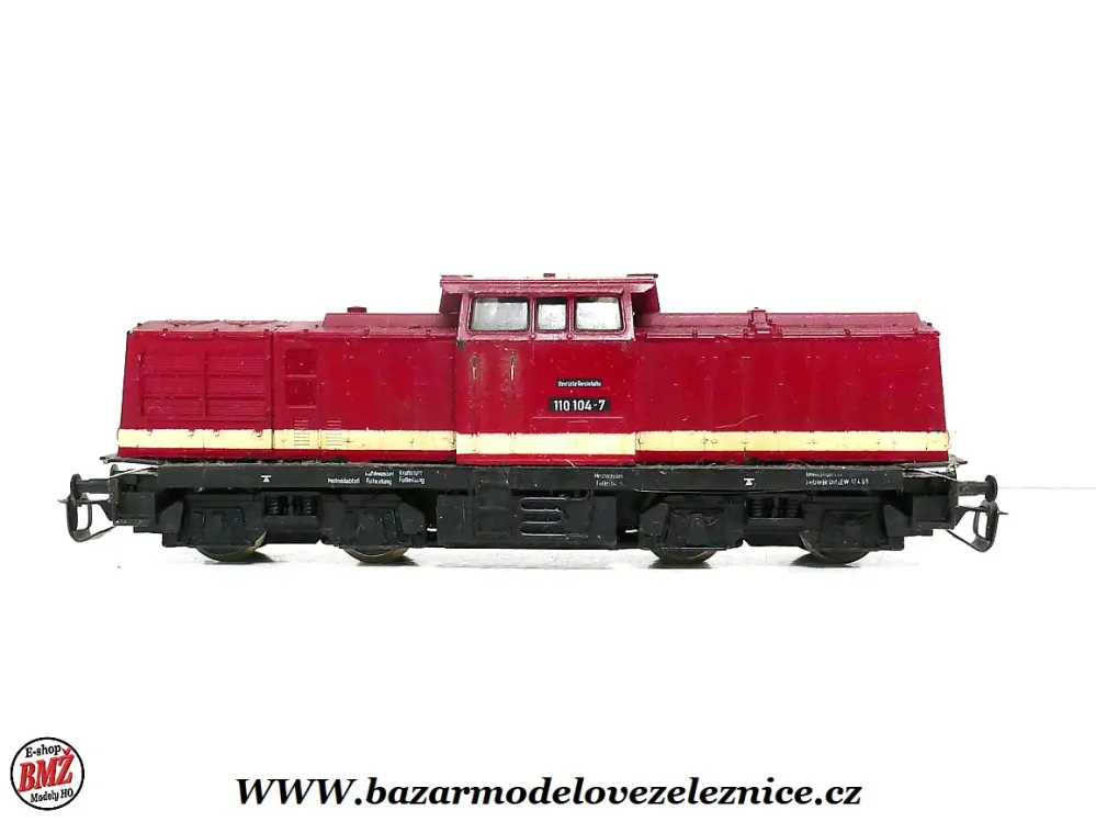 BTTB - Dieselová lokomotiva BR 110 104 DR - TT