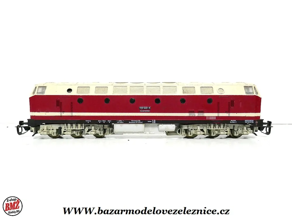 BTTB - Dieselová lokomotiva BR 119 120 DR - TT