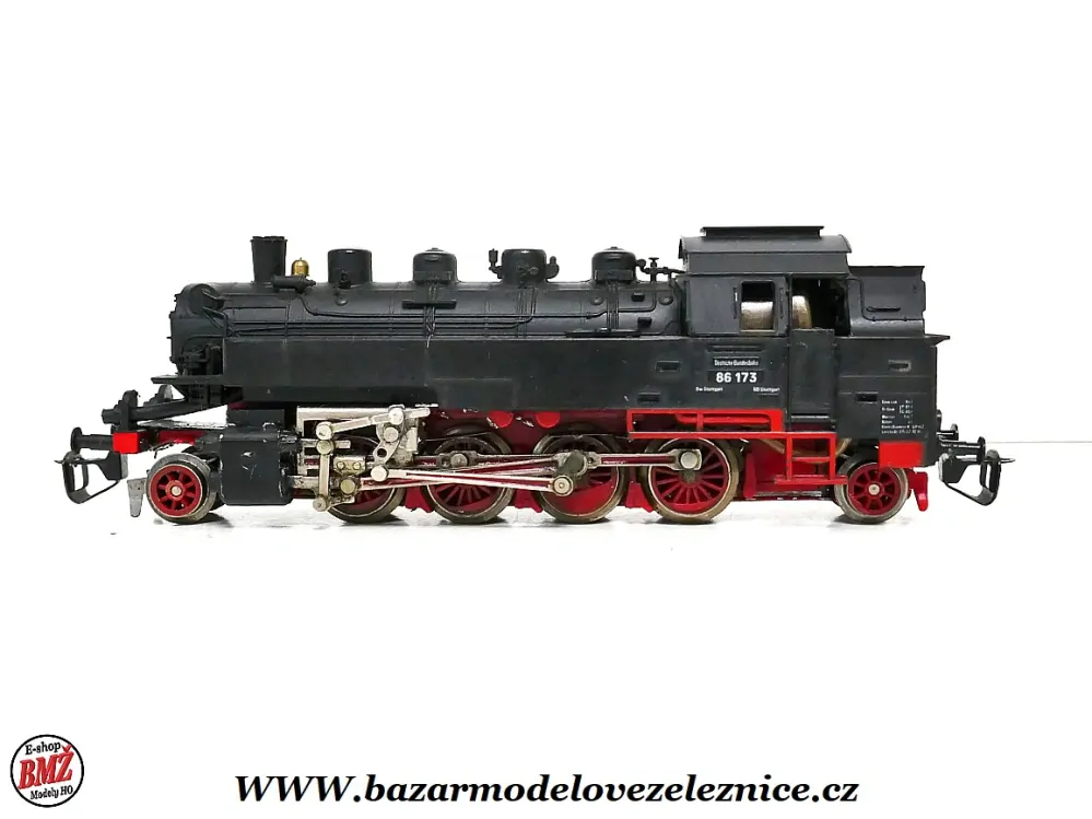 BTTB - Parní lokomotiva BR 86 173 DR - TT