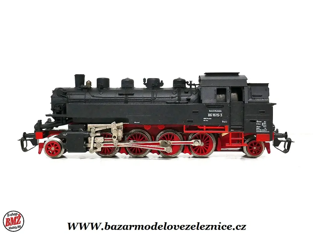 BTTB - Parní lokomotiva BR 86 1615 DR - TT