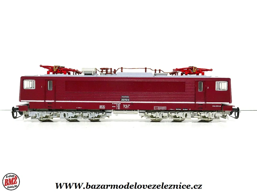 BTTB - Elektrická lokomotiva BR 250 DR- TT