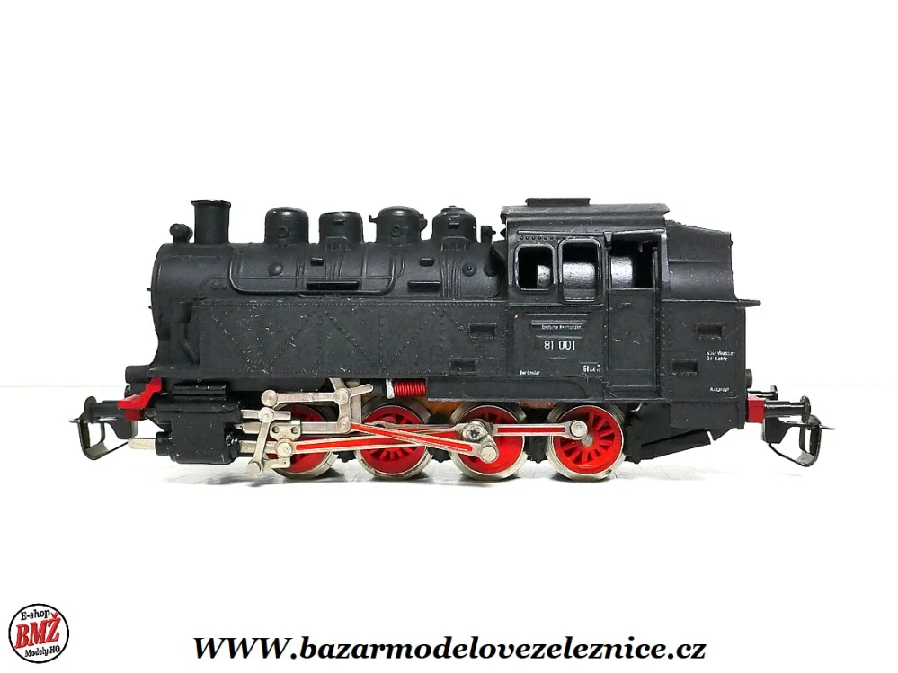Zeuke - DC - Parní lokomotiva BR 81 001 DR - TT