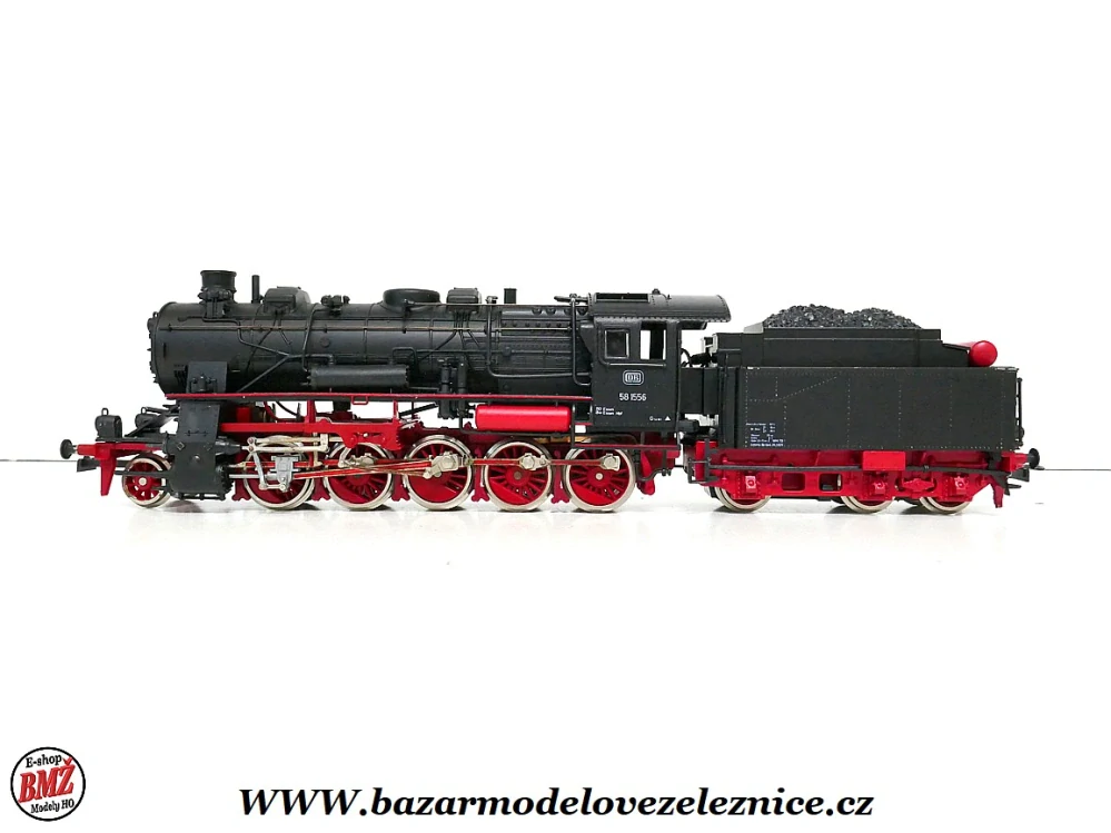 Roco - DC - Parní lokomotiva BR 58 1556 DB - HO