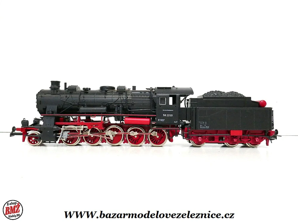Roco - DC - Parní lokomotiva BR 58 2059 DB - HO
